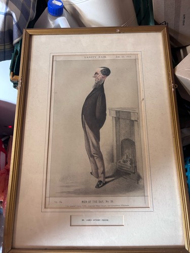 Vanity fair print framed - framed, set