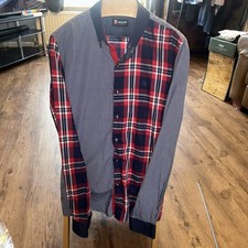 Mens 7 Camicie Long Sleeve Smart Shirt  Slim Fit Xl  Multi Col Vgc