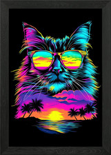 Birman Cat Sunglasses Framed