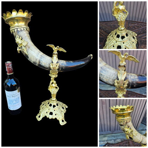 Antique french cornucopia - french,