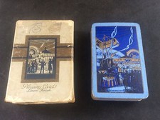 Vintage Boxed FAIRGROUND Horse Ride Merry Go Round Playing Cards In Box Case 