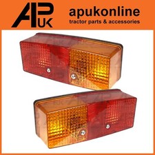 Pair Hella Rear Combination Lights for John Deere 1640 1750 1840 1950 Tractor