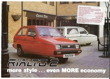 Reliant Rialto 2 1984-1988 UK