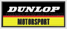 DUNLOP MOTORSPORT EMBROIDERED