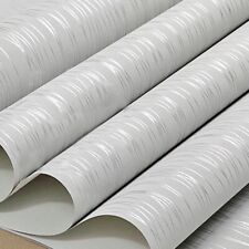 Embossed Plain Cream Beige Cross Stripes Textured Wallpaper.Home Wall Decor-10M