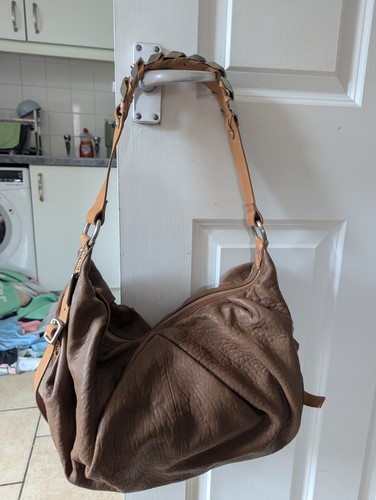 Dkny genuine leather hobo - dkny,