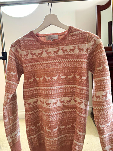 Next pink xmas jumper - next,