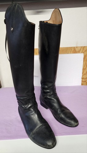 Leather riding boots size - , 46