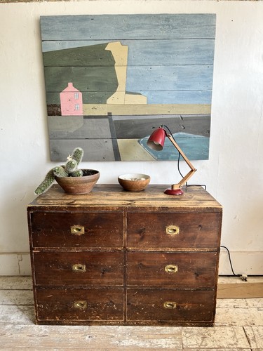 Mid century rustic pine - mid,
