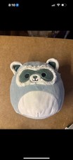 Green Raccoon Squishmallow Plush