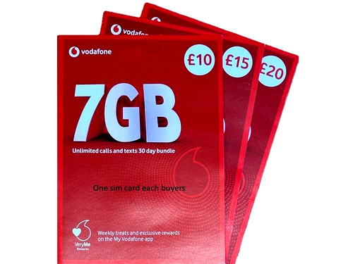 Vodafone pay you go - £10,