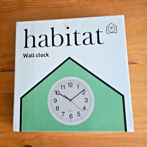 Habitat wall clock analogue - wall,