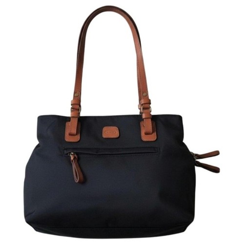 Brics nylon tote with tan - tote,