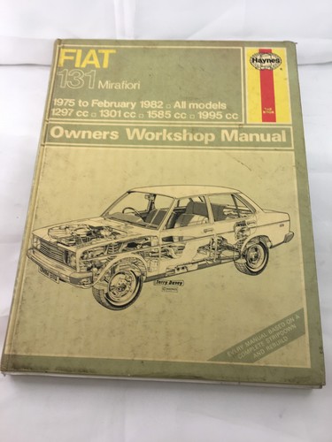 Fiat 131 mirafiori haynes - fiat,
