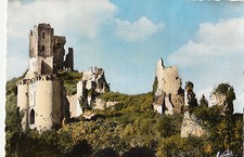 BF13371 lavardin les ruines de la fortresse  france front/back image