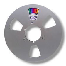 Ampex 406 [Style 4] 10.5" Reel to Reel Spool [Metal] - ½ Inch Tape Width