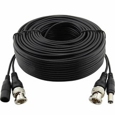 BNC CCTV CABLE VIDEO POWER LEAD FOR HIKVISION & SWANN 1M 5M 10M 20M 30M 50M 80M 