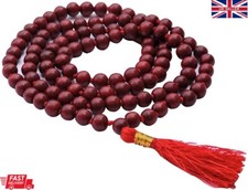 Rosary Beads Mala Hindu Japa Meditation Yoga Prayer Puja Mantra Yantra Necklace 