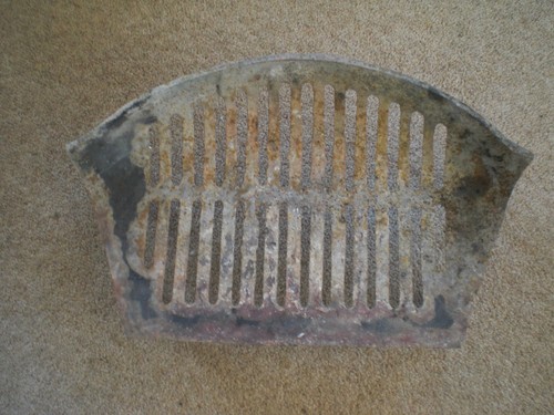 Fire grate bowed front - fire,