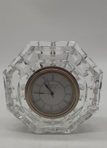 Waterford crystal desk clock - waterford,