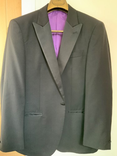 Mens black lewin tuxedo - black, tm