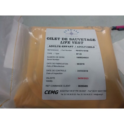 Adult child life jacket cemg - life,