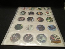 Star Wars Tazos (Walkers 1996)  Promotional Vintage Sleeved Complete 50 Tazo Set