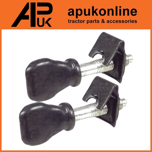 Grille screw clips - 2x, for