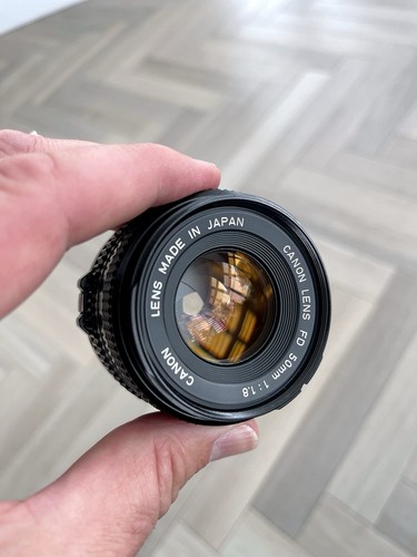 Canon 50mm 8 manual - fd,