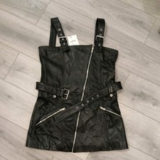 Bnwt zara black genuine real - black,