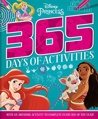 Disney princess 365 puzzles - princess,