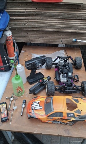 Hpi mt2 nitro car - hpi, rc