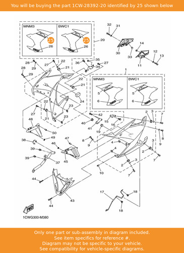 Yamaha graphic 1cw 28392 20 - yamaha,