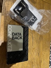 Contax T2 Data Back Rear Film Door Titanium Black