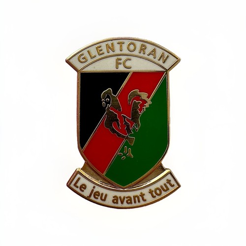 Glentoran enamel pin badge - glentoran, fc