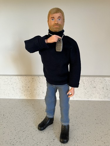 Vintage action man bearded - action,