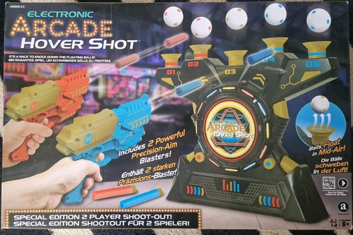 Electronic arcade hover shot - arcade,