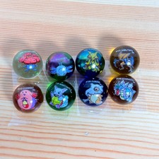 VTG Pokemon Glass Marbles