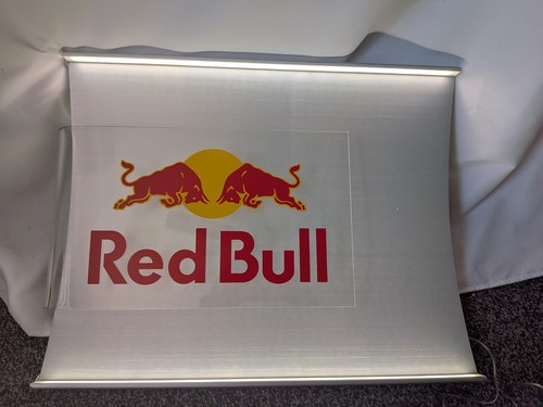 Red bull illuminated - bull, led