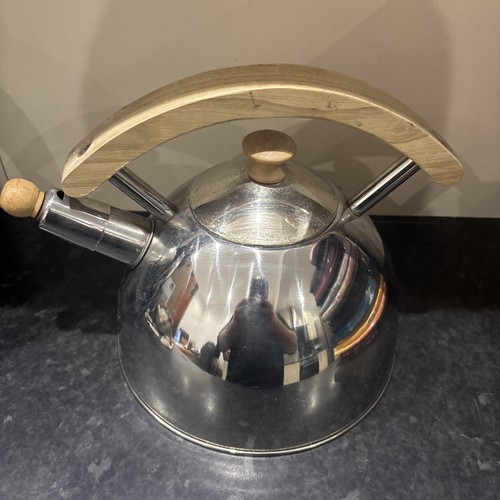 Vintage kettle with whistle - with,