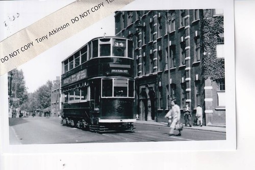 London transport tram no - london,