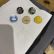 Adidas Spezial SPZL Pin Badges-Yellow,Blue,Black,Green & Beige-Football Casuals