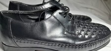 Grosvenor black men's leather shoes new with tag UK size 9