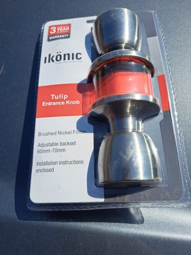 Ikonic brushed nickel finish - brushed,