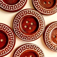 LUXURY LARGE WOODEN PATTERNED