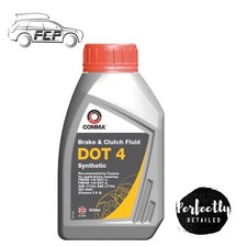Comma - DOT 4 Synthetic Brake & Clutch Fluid Ideal for ABS Systems BF4500M 500ml