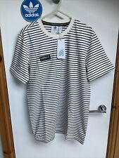 BNWT 2024 Adidas 2023 SPZL SPEZIAL Lytham T Shirt PTP 20” SMALL S Stripes White