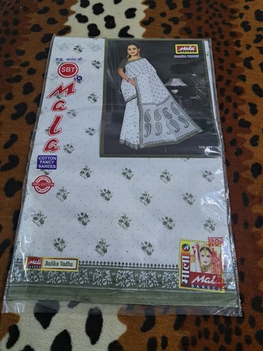 Indian white printed - , 💯%