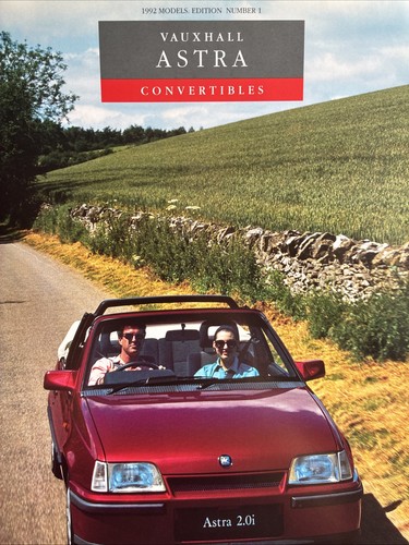 The vauxhall astra - the,