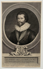 Antique engraving portrait - antique,